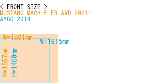 #MUSTANG MACH-E ER AWD 2021- + AYGO 2014-